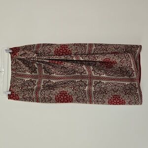 Emanuel Ungaro Vintage Silk Wrap Skirt Bohemian Luxury‎ Size 12/46